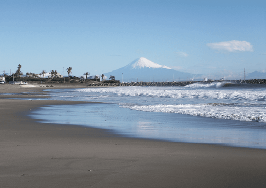 富士山が見える環境の画像