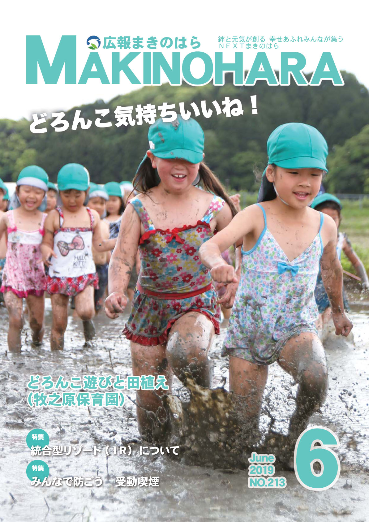 広報まきのはら2019年6月号（vol.213）の画像