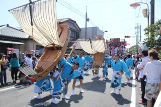 県指定無形民俗文化財　飯津佐和乃神社の御船神事の画像1