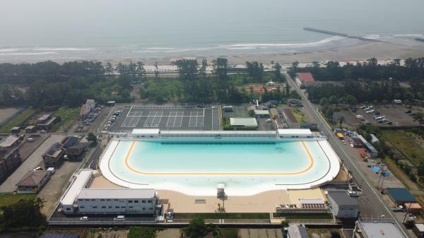 サーフスタジアム周辺の空撮