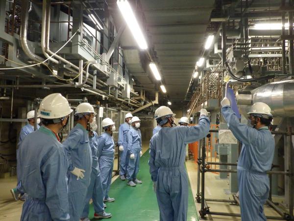 浜岡原子力発電所視察