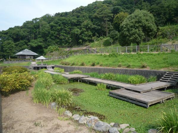 かりんぽの里　浮き橋