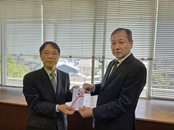 教育長と杉本悌二様