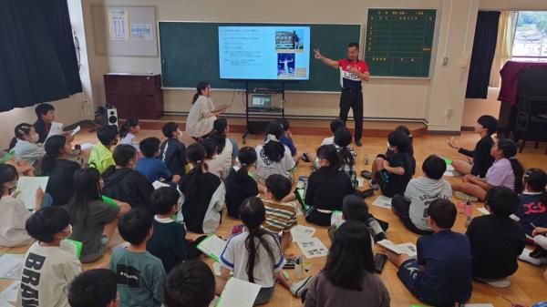細江小学校出前授業
