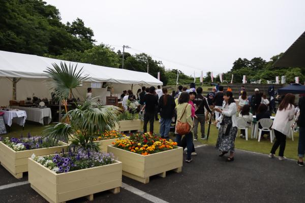 全国花のまちづくり牧之原大会おもてなしマルシェ