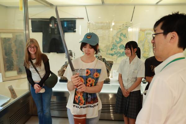 姉妹都市ケルソーとの交流事業（史料館見学）