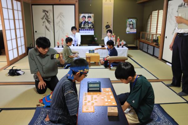子ども将棋大会　対局