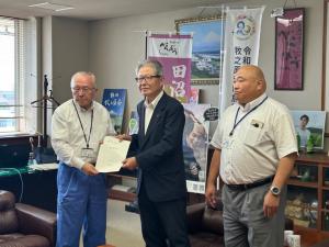 台風15号に関する要望書提出