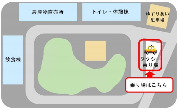 道の駅乗降場所