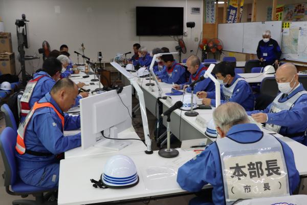 R7地域防災訓練本部会議