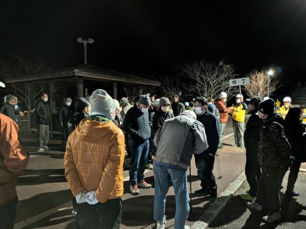 訓練写真（小堤山公園）