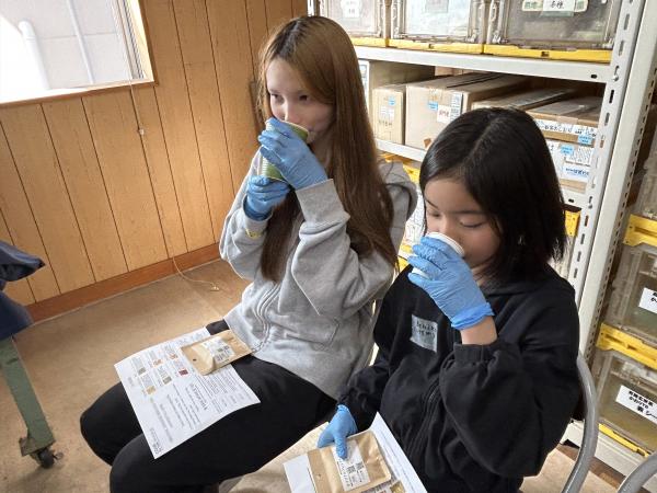 HIS交流事業（オリジナルティー作り）