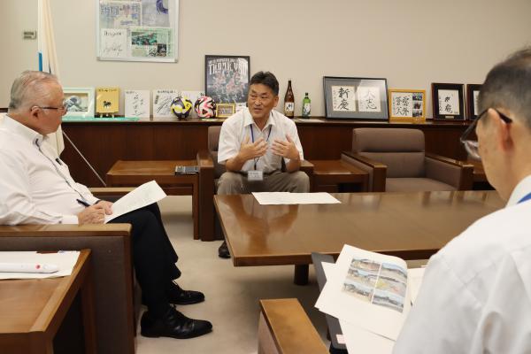 熊本地震応援派遣職員の帰庁報告２