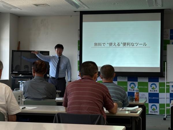 スマホ講座　様子
