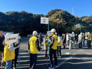 避難訓練(大沢区)