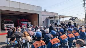 落成式の様子①